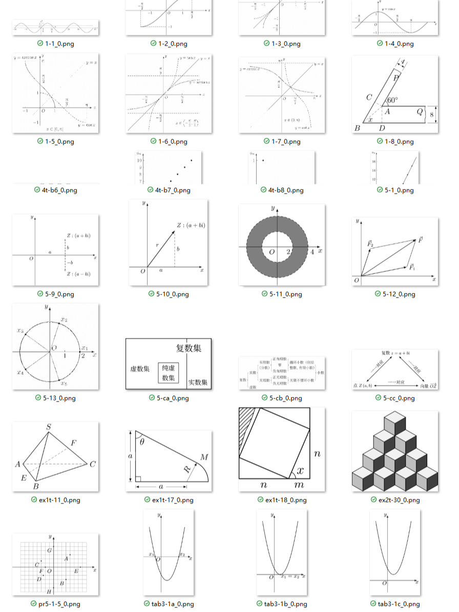 高中代数甲种本第二册插图